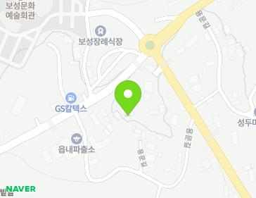 전라남도 보성군 보성읍 송재로 284-1 지도