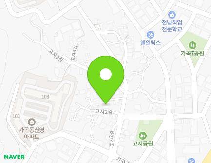 전라남도 순천시 고지2길 46 (가곡동, 교회) 지도