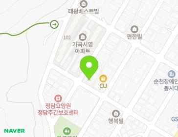 전라남도 순천시 가곡4길 31 (가곡동, 일진퍼스트빌) 지도