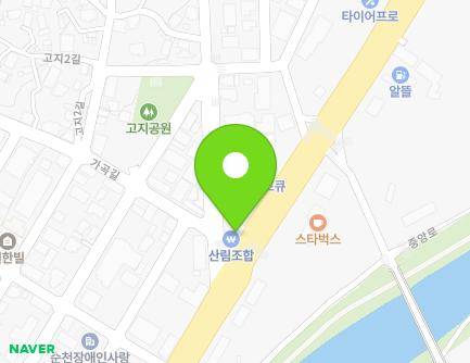 전라남도 순천시 고지1길 4 (가곡동) 지도