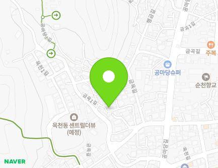 전라남도 순천시 금옥1길 18 (금곡동) 지도