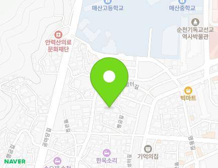 전라남도 순천시 서문성터길 78 (금곡동) 지도