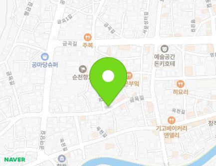 전라남도 순천시 금옥길 36 (금곡동) 지도