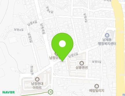 전라남도 순천시 남정5길 21-2 (남정동, 우주미술교습소) 지도