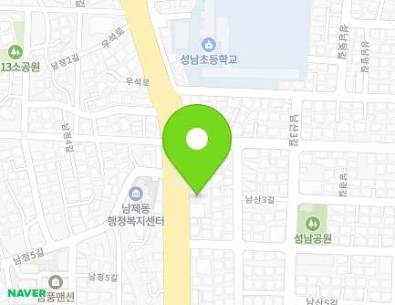 전라남도 순천시 우석로 142 (남정동, 헤스본정비기사) 지도