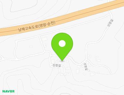 전라남도 순천시 신창길 69-7 (대대동) 지도