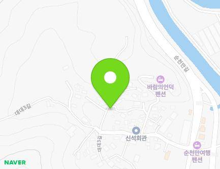 전라남도 순천시 대대3길 20-8 (대대동) 지도