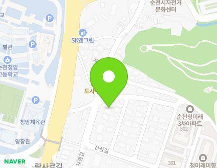 전라남도 순천시 지현길 155 (덕월동, 새순천교회) 지도