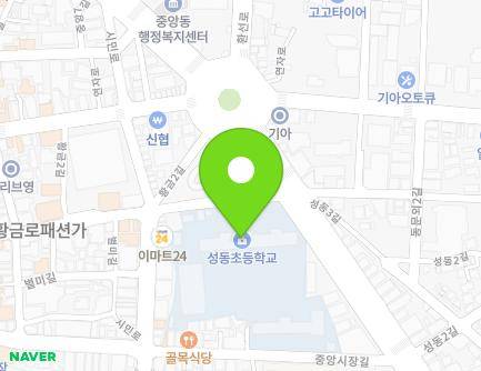 전라남도 순천시 황금2길 28 (동외동, 성동초등학교) 지도