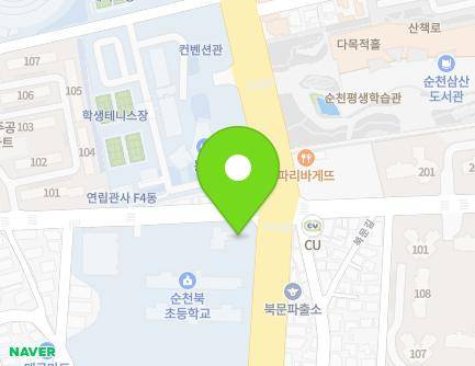 전라남도 순천시 북정3길 11 (매곡동, 순천북유치원) 지도