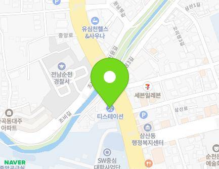 전라남도 순천시 중앙로 287 (석현동, 한국타이어) 지도