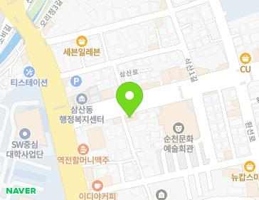 전라남도 순천시 삼산로 8-1 (석현동) 지도