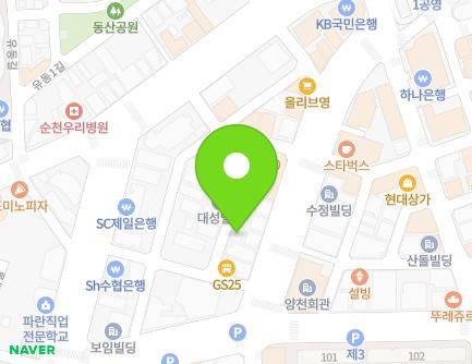 전라남도 순천시 연향상가8길 6 (연향동, 타워모텔) 지도