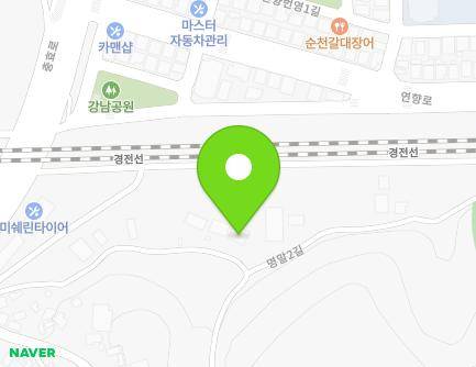 전라남도 순천시 명말2길 136 (연향동, 태광정밀) 지도