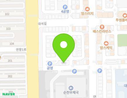 전라남도 순천시 대석초등길 52 (연향동, 뉴욕빌라) 지도