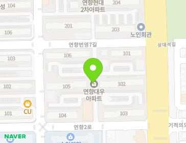 전라남도 순천시 연향2로 55 (연향동, 대우아파트) 지도