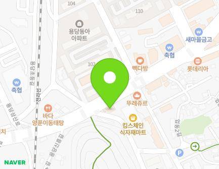 전라남도 순천시 삼산로 84 (용당동, 실로암교회) 지도