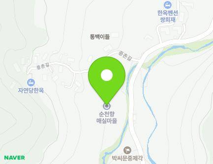 전라남도 순천시 월등면 계월길 138 (향매관) 지도