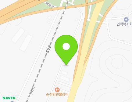 전라남도 순천시 녹색로 1261 (인월동) 지도