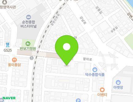 전라남도 순천시 팔마로 42 (인제동) 지도