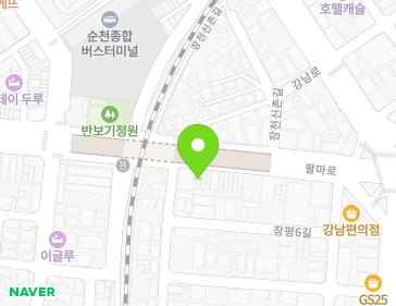 전라남도 순천시 팔마로 36-1 (인제동) 지도