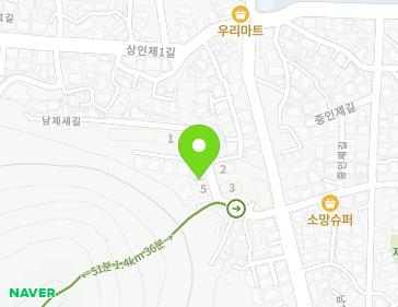 전라남도 순천시 남제새길 53-45 (인제동, 한림빌라) 지도
