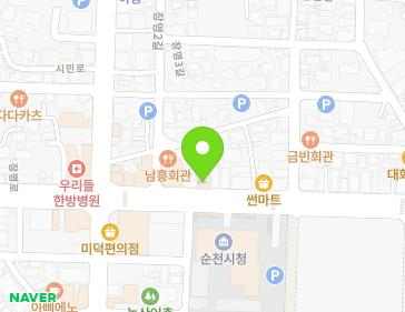전라남도 순천시 장명로 27-1 (장천동) 지도