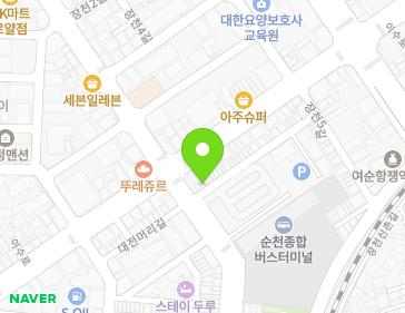 전라남도 순천시 대전머리길 37 (장천동) 지도