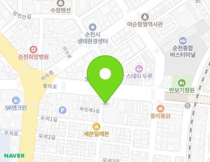 전라남도 순천시 하인제2길 28-1 (장천동, 황금사과찻집) 지도