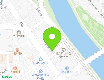 전라남도 순천시 강남1길 4-1 (장천동, 해동) 지도