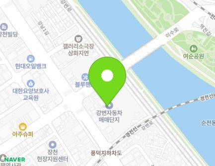 전라남도 순천시 이수로 50-2 (장천동, 순천오토갤러리자동차매매단지) 지도