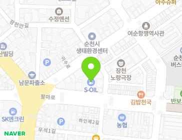 전라남도 순천시 팔마로 9 (장천동, LG정유호남주유소) 지도