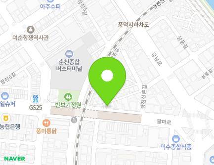 전라남도 순천시 팔마로 35 (장천동, 광명당한약국) 지도