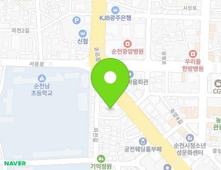 전라남도 순천시 중앙로 53 (저전동) 지도