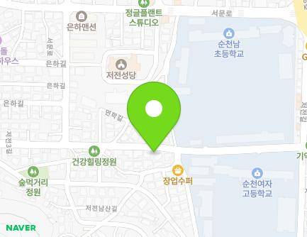 전라남도 순천시 저전3길 33-1 (저전동, 한일컴퓨터세탁) 지도