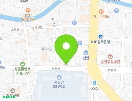전라남도 순천시 서문로 8 (저전동, 현중공예방) 지도