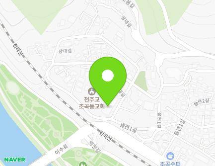 전라남도 순천시 장대길 1 (조곡동, 조곡동천주교회) 지도