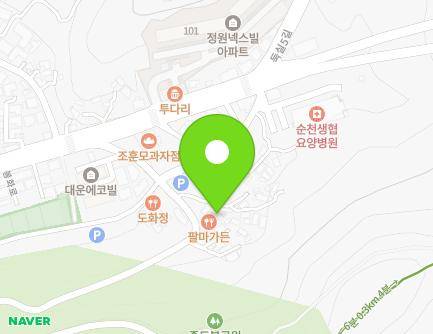 전라남도 순천시 죽도봉길 114 (조곡동, 팔마가든) 지도