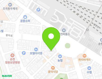 전라남도 순천시 역전광장2길 4 (조곡동, 호텔에이원) 지도