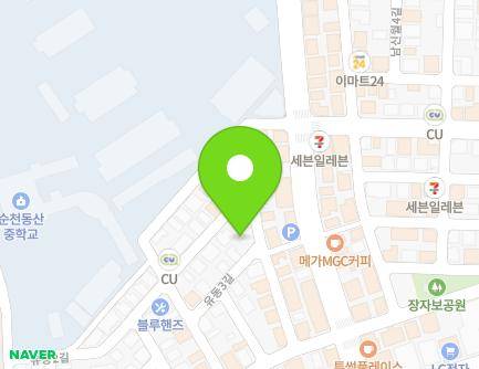 전라남도 순천시 유동3길 14-13 (조례동, 광전펌프카,한국칼라누보) 지도