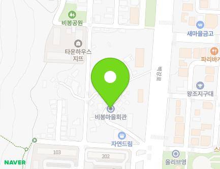 전라남도 순천시 비봉1길 8 (조례동, 비봉마을회관) 지도