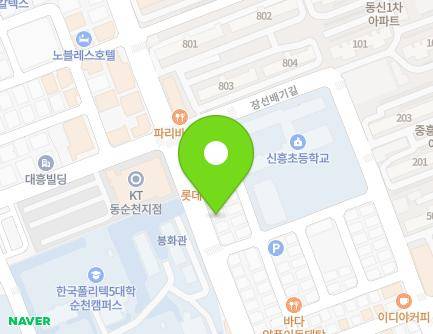 전라남도 순천시 조례못등길 31 (조례동, 영진한의원) 지도