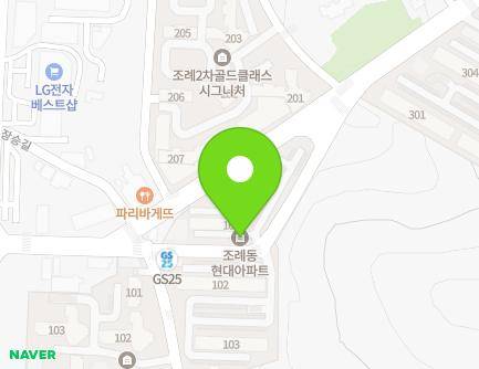 전라남도 순천시 장승길 40 (조례동, 조례현대아파트) 지도
