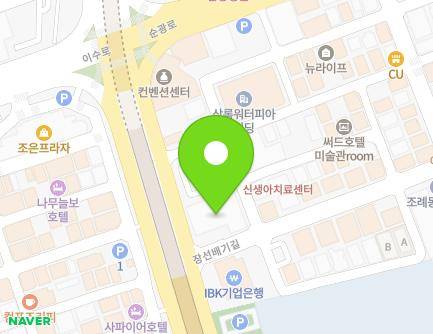 전라남도 순천시 장선배기길 3 (조례동, 케이씨씨) 지도