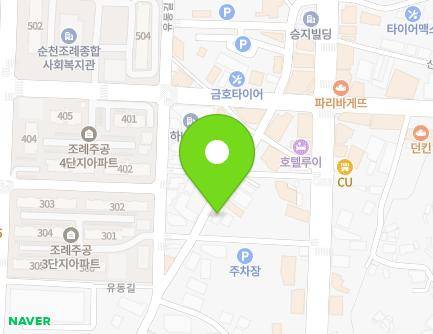 전라남도 순천시 조례신대앞길 12-1 (조례동, 퍼스트빌리지) 지도