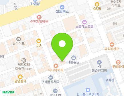 전라남도 순천시 장선배기길 23 (조례동, 천원백화점) 지도