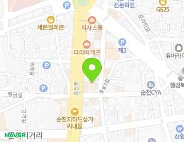 전라남도 순천시 중앙7길 1 (중앙동) 지도