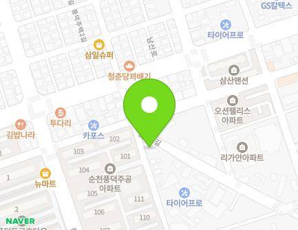 전라남도 순천시 평촌길 7 (풍덕동, 참목양교회) 지도