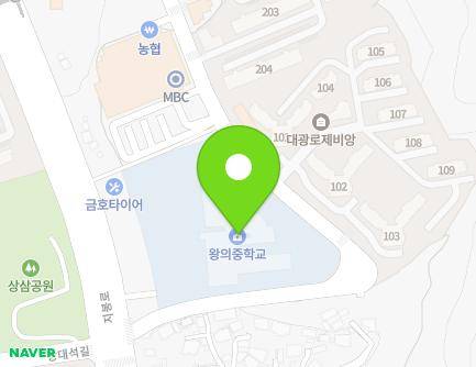 전라남도 순천시 해룡면 지봉로 420 (왕의중학교) 지도