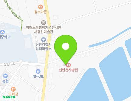 전라남도 신안군 암태면 중부로 1820-6 (천사병원) 지도